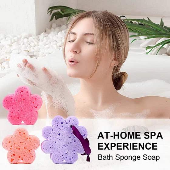 flower sponge soap flower sponge soap